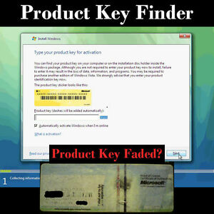 Product key finder windows 8